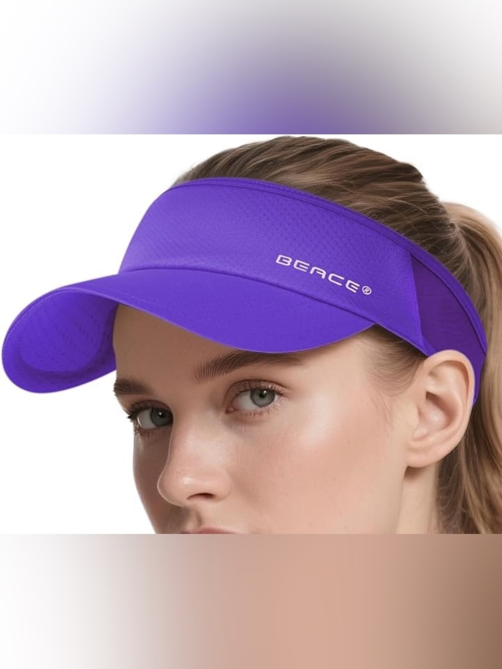 Beace Lightweight Moisture Wicking Sports Sun Visors Hats Women Men Cap Golf